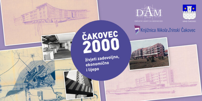 Poziv na otvorenje izložbe “Čakovec 2000: živjeti zadovoljno, ekonomično i lijepo.”